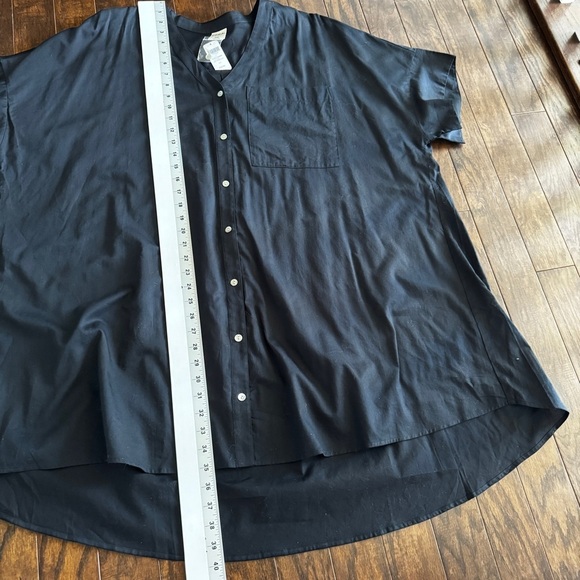 NEW Soma size XXL Black Oversized Button Up Swim Coverup - Picture 10 of 10